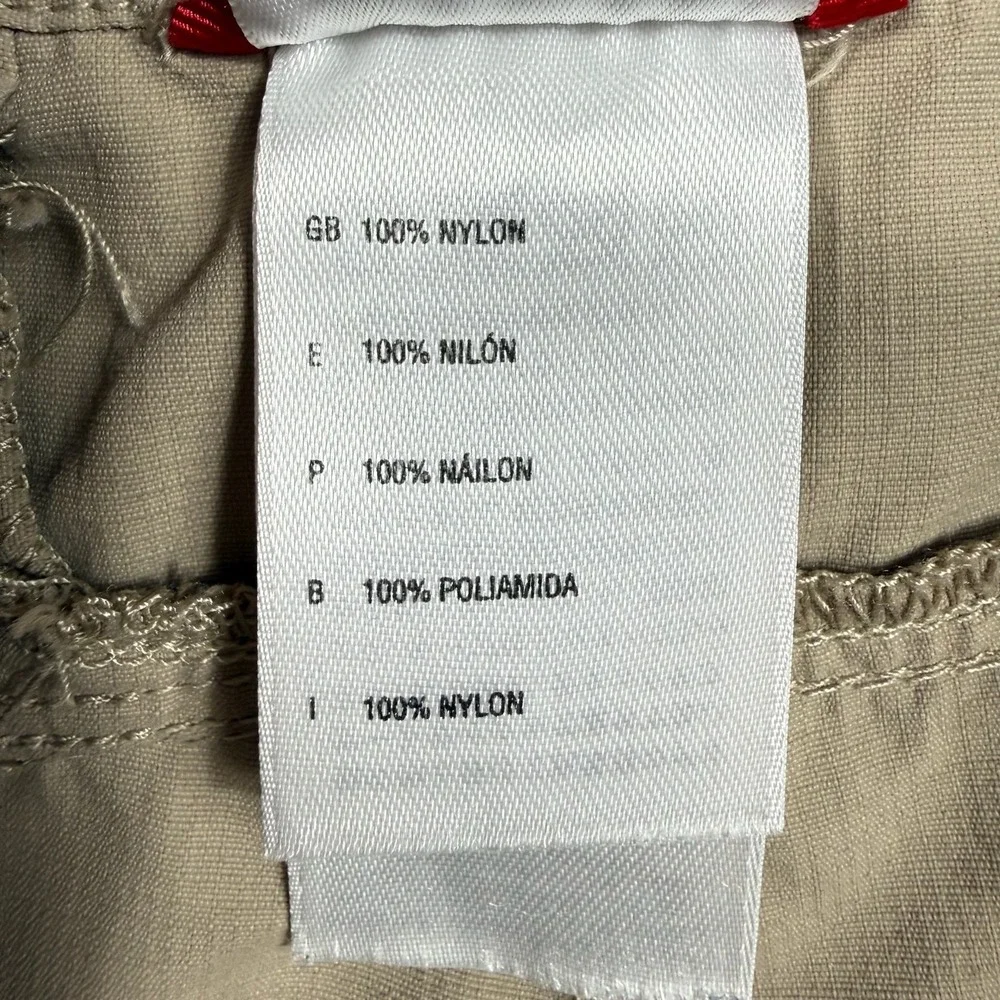 The North Face Men's M Khaki Cargo Hiking Shorts Outdoor Trail